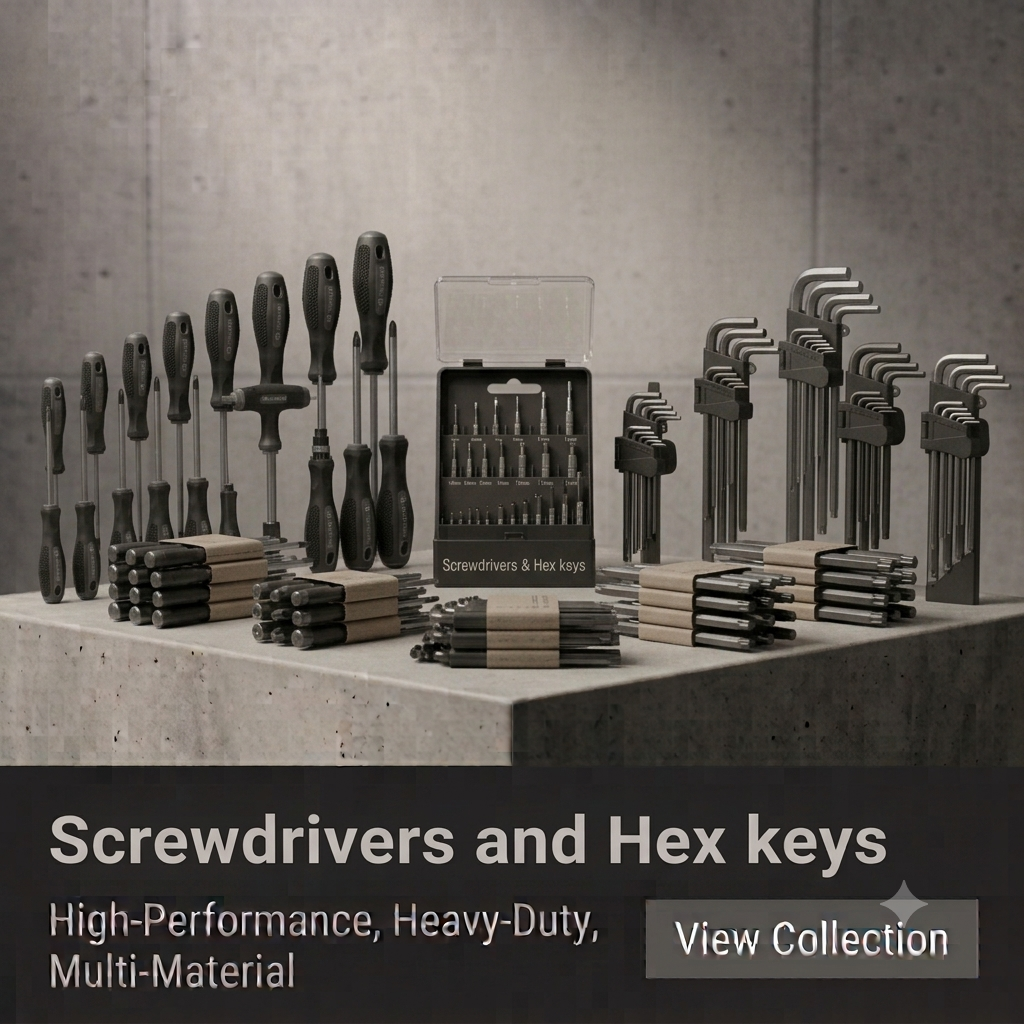 Screwdrivers and Hex Keys